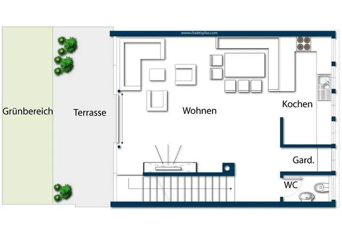 度假居 Schoeneben Haus Arnika 瓦尔德平古